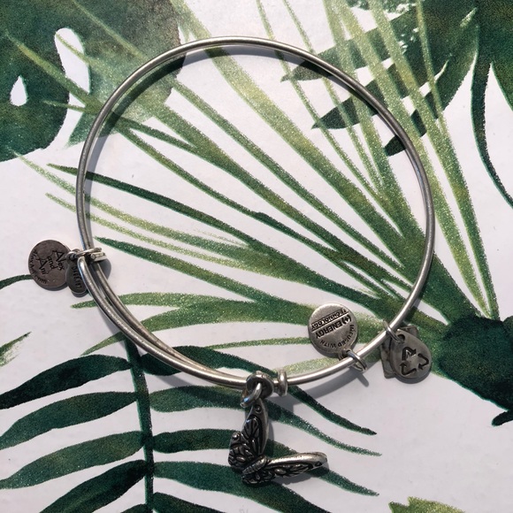 Alex and Ani Butterfly Bracelet - Picture 2 of 2